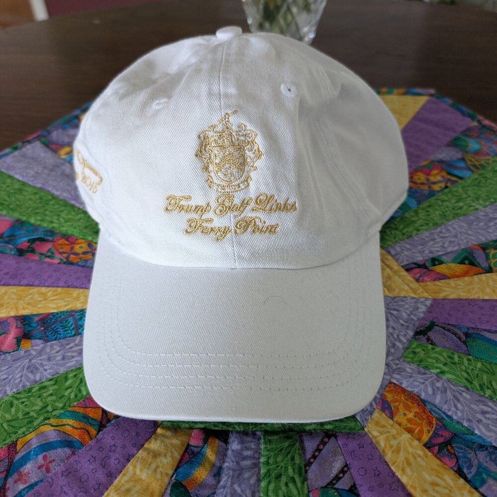 Unique collector's D J Trump Men's Golf Hat by AHead